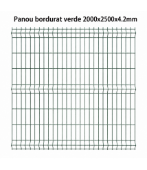 Panou bordurat verde 2000 x 2500 x 4.2 mm Panou bordurat verde 2000 x 2500 x 4.2 mm